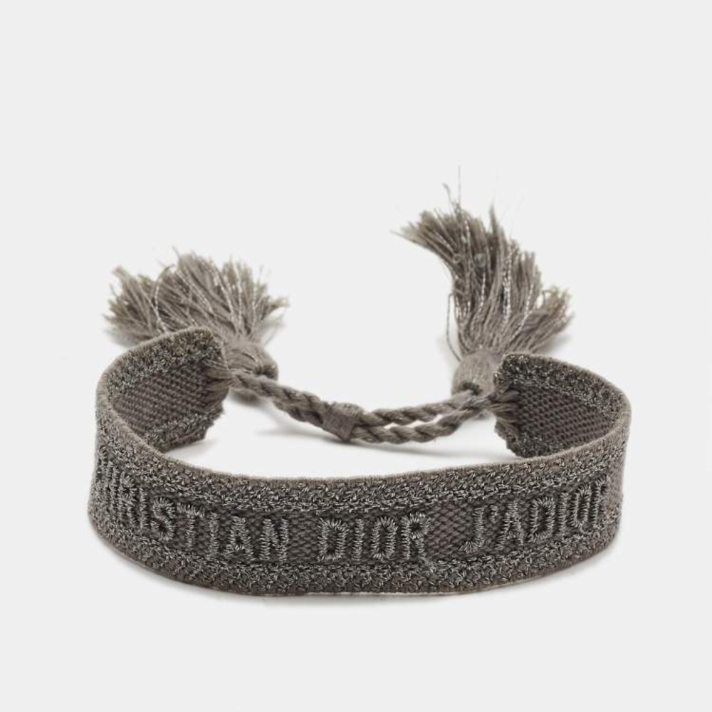 Dior J’Adior Woven Bracelet – Silver Christian Dior